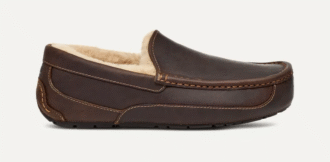 Ascot en cuir mat