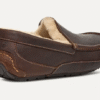 Ascot en cuir mat