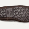 Ascot en cuir mat