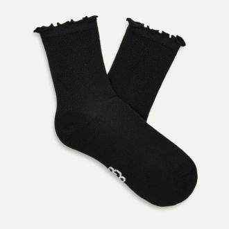 Chaussettes Karsyn à bordure de laitue