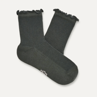 Chaussettes Karsyn à bordure de laitue
