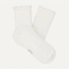 Chaussettes Karsyn à bordure de laitue