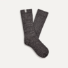 Chaussettes montantes en maille côtelée