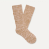 Chaussettes montantes en maille côtelée