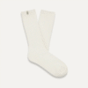 Chaussettes montantes en maille côtelée