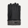 Gants à poignet tricotés en peau de mouton