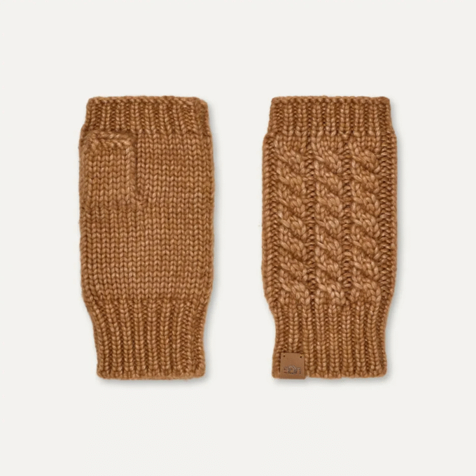 Gants sans doigts à câble