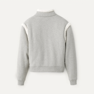 Lydi en polaire collée demi-zip