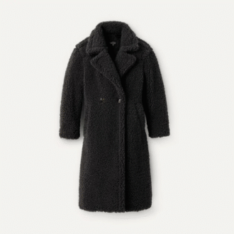 Manteau long en peluche de Gertrude
