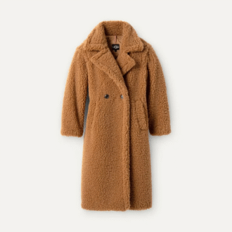 Manteau long en peluche de Gertrude