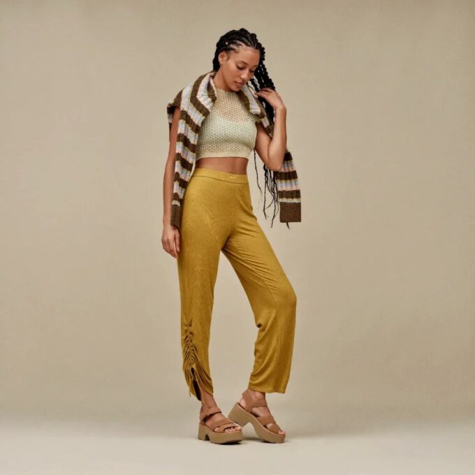 Pantalon côtelé Vyanna