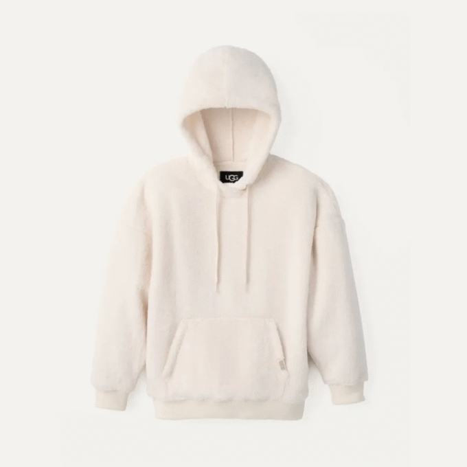 Sweat à capuche Loyra Sherpa