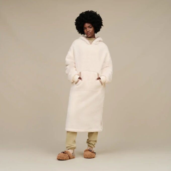Sweat à capuche oversize UGGfluff