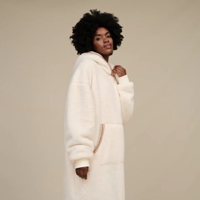 Sweat à capuche oversize UGGfluff