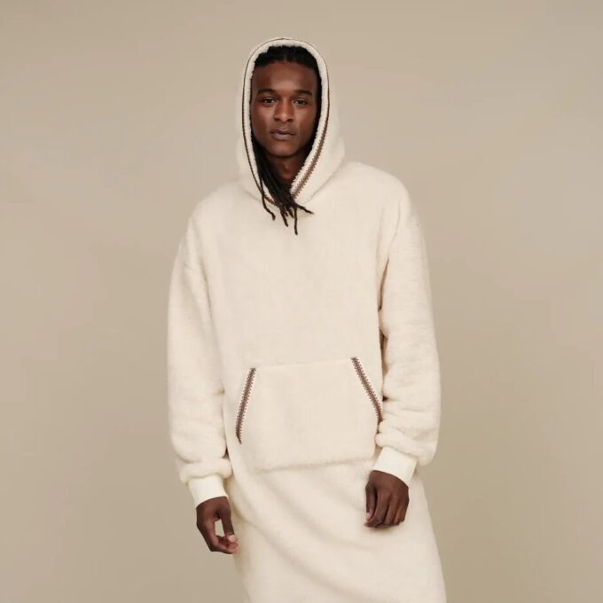 Sweat à capuche oversize UGGfluff