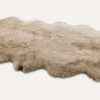Tapis en peau de mouton Quatro