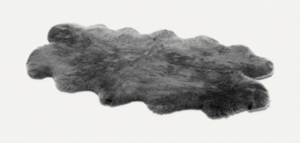 Tapis en peau de mouton Quatro