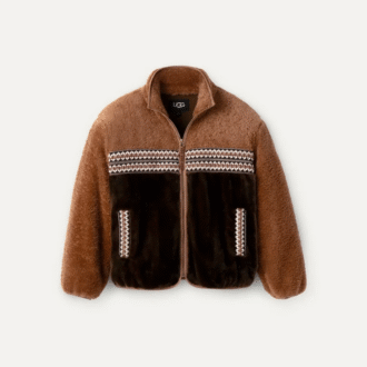 Veste Marlene Sherpa Tresse Héritage