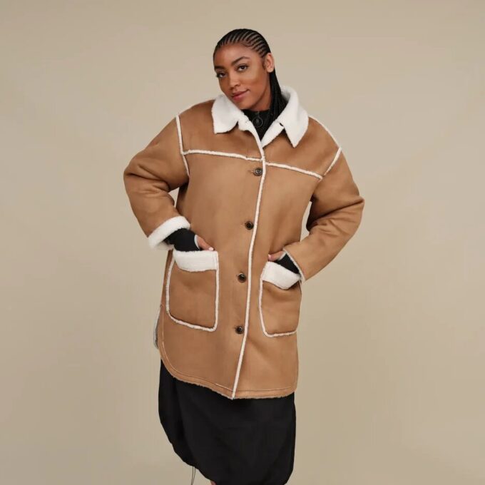 Veste mi-longue Takara LuxeFluff